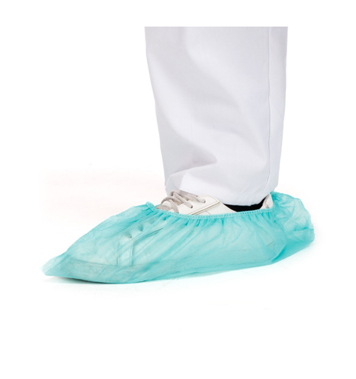 Cobre Sapatos em Polipropileno Verde (100 Uds) Cobre Sapatos em Polipropileno Verde (100 Uds)