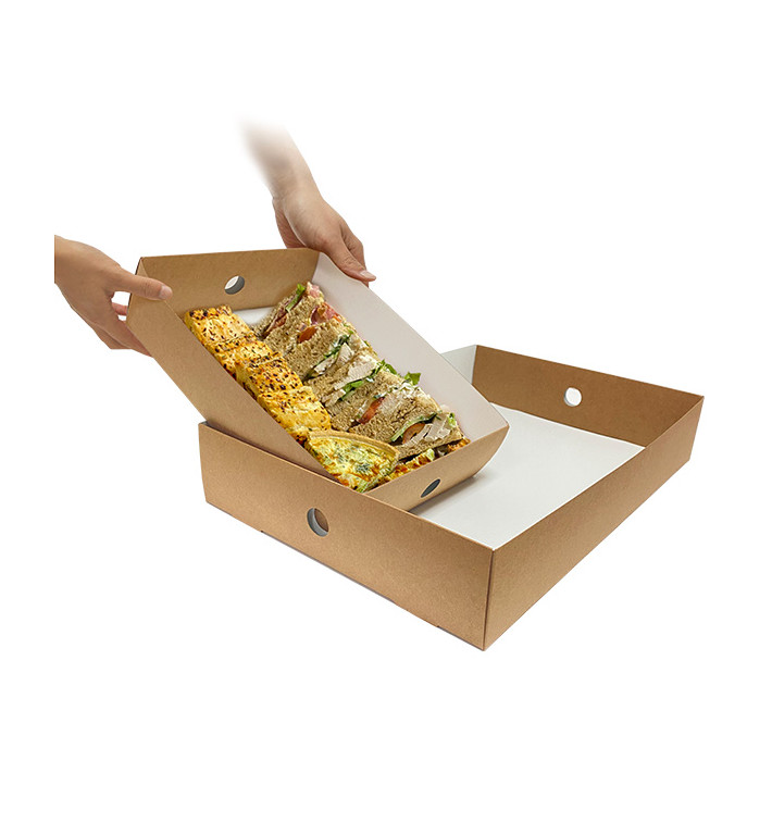 Tabuleiros de cartão kraft