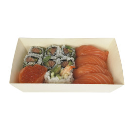Tabuleiro em Madeira 410ml 19,5x8,5cm (12 Uds)