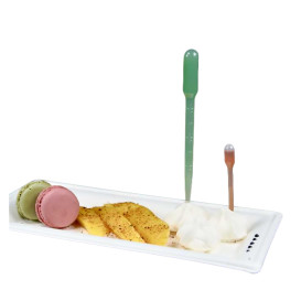 Pipeta de Plástico para Catering 3ml 16cm (100 Uds)