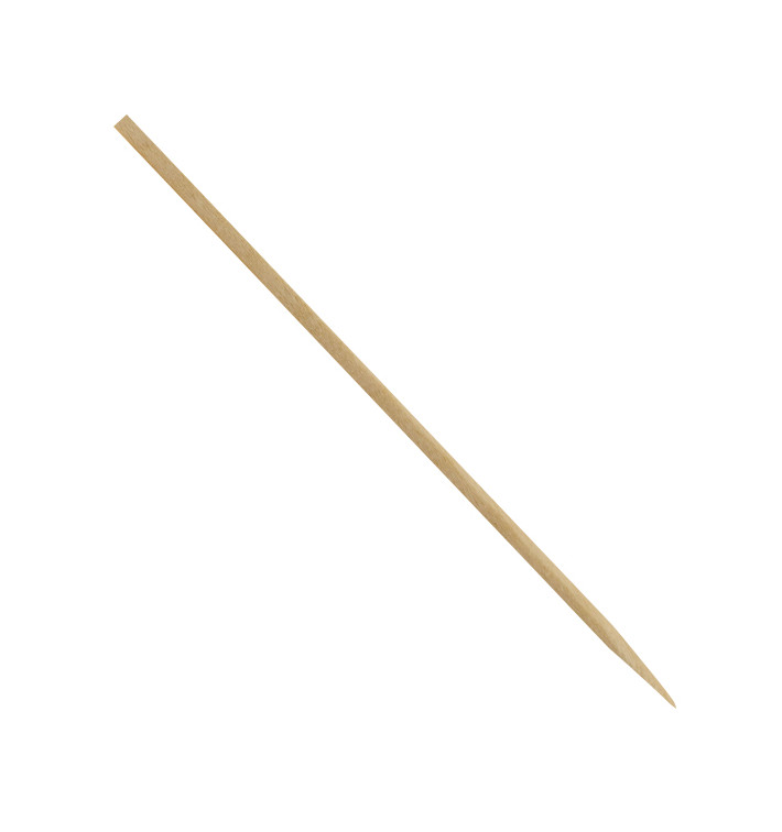 Palito para Espetada Madeira de Vidoeiro 130mm (200 Uds) Palito para Espetada Madeira de Vidoeiro 130mm (200 Uds)