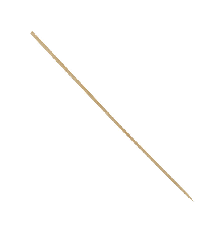 Palito para Espetada Madeira de Vidoeiro 250mm (100 Uds) Palito para Espetada Madeira de Vidoeiro 250mm (100 Uds)