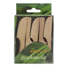Faca pequena de Bambu 9cm em caixa (1.200 Uds)