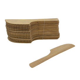 Faca pequena de Bambu 9cm em caixa (1.200 Uds)