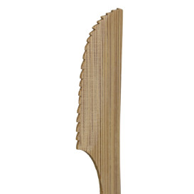 Faca pequena de Bambu 9cm em caixa (100 Uds)