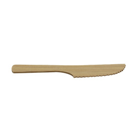 Faca pequena de Bambu 9cm em caixa (1.200 Uds)