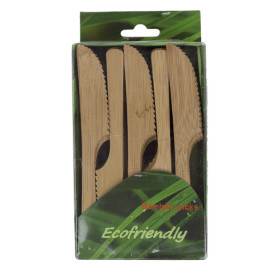 Faca de Bambu 15cm em caixa (100 Uds)