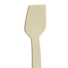 Colher de Bambu 9cm (100 Uds)