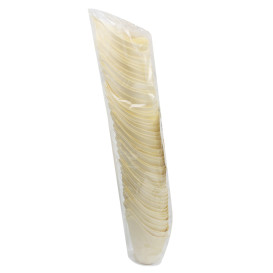 Cone de Madeira Degustação 8cm (50 Uds)