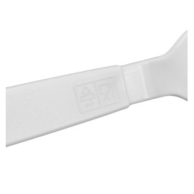 Garfo Reutilizável Durable PP Mineral Branco 18,5cm (6 Uds)
