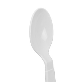 Colher Reutilizável Durable PP Mineral Branca 18,5cm (6 Uds)