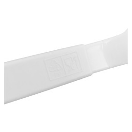 Colher Reutilizável Durable PP Mineral Branca 18,5cm (180 Uds)