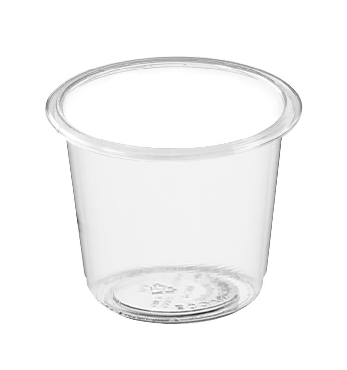 Copo PLA Transparente para Molhos 30ml Ø4,5cm (200 Uds) Copo PLA Transparente para Molhos 30ml Ø4,5cm (200 Uds)