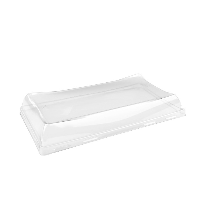 Tampa Plastico Trasp. Bandeja 12x22cm (50 Uds) Tampa Plastico Trasp. Bandeja 12x22cm (50 Uds)