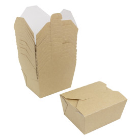 Caixa TakeAway Kraft 11,8x9x6,3cm (25 Uds)