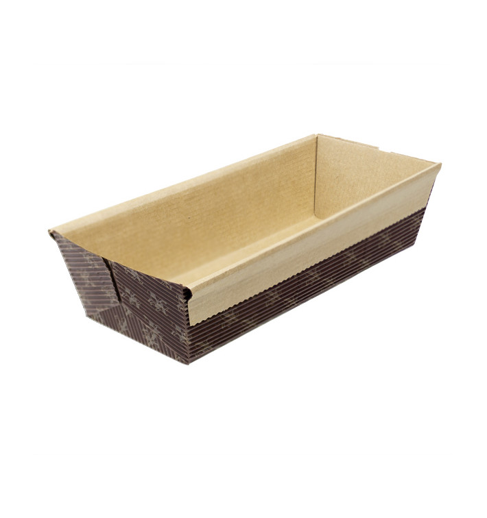 Molde Forno Kraft 16,5x6,5x4,5 cm (40 Uds) Molde Forno Kraft 16,5x6,5x4,5 cm (40 Uds)