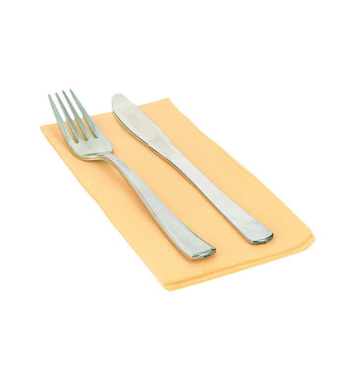 Guardanapos Papel 1/8 40x40cm Creme (1.200 Uds) Guardanapos Papel 1/8 40x40cm Creme (1.200 Uds)