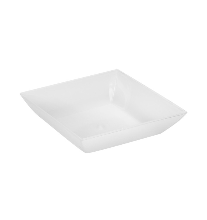 Tabuleiro Degustação PP Quadrado 6x6cm 35ml (25 Uds) Tabuleiro Degustação PP Quadrado 6x6cm 35ml (25 Uds)