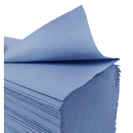 Toalha de Papel Seca Mãos Azul 1 Folha Z (4.560 Uds)