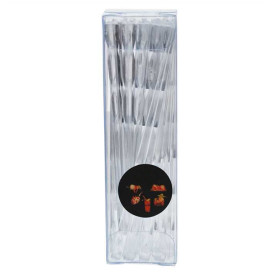 Agitador de Plástico 9cm Transparente (50 Uds)