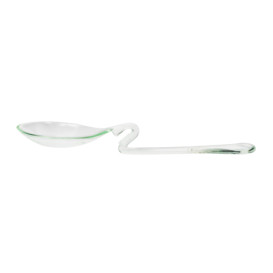 Colher Degustação Asa Curva "Water Green" 8cm (500 Uds)
