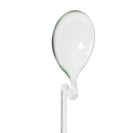 Colher Degustação Asa Curva "Water Green" 8cm (500 Uds)