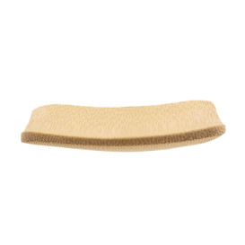 Prato Degustação de Bambu 6x6cm (12 Uds)