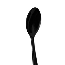 Colher de Gelado de PS Preta 21cm (100 Uds)