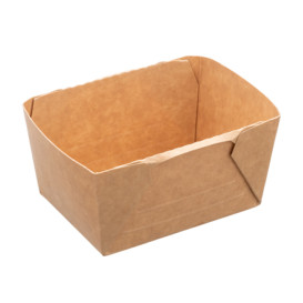 Saladeira Deli2Go Kraft 250ml 10,8x8,2x5cm (50 Uds)