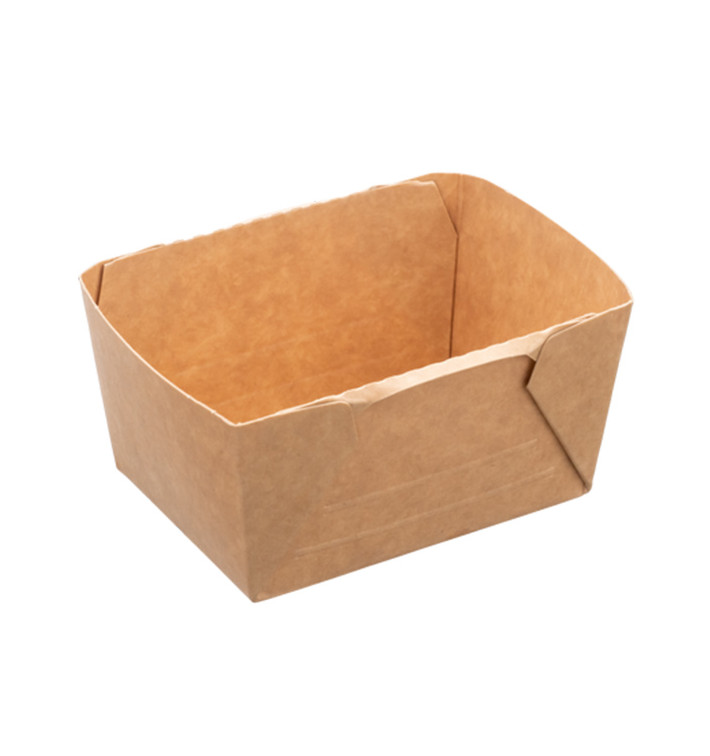 Saladeira Deli2Go Kraft 250ml 10,8x8,2x5cm (500 Uds)