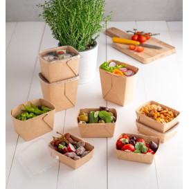 Saladeira Deli2Go Kraft 375ml 10,8x8,2x7cm (250 Uds)