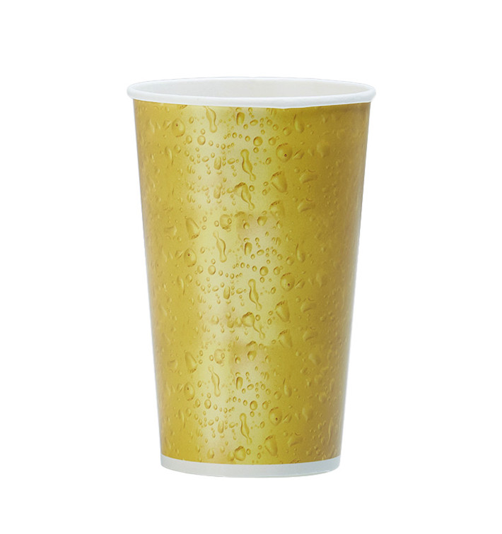 Copo de Cartão Cerveja Ø9,0cm 540ml (1.000 Uds) Copo de Cartão Cerveja Ø9,0cm 540ml (1.000 Uds)