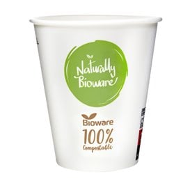 Copo de Cartão Bioware® Ø9,0cm 360ml (100 Uds)
