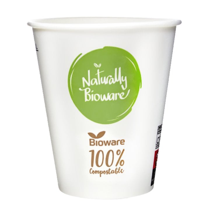 Copo de Cartão Bioware® Ø9,0cm 360ml (100 Uds) Copo de Cartão Bioware® Ø9,0cm 360ml (100 Uds)
