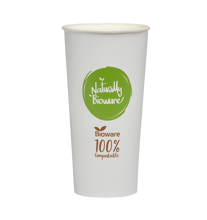 Copo de Cartão Bioware® Ø9,0cm 680ml (50 Uds) Copo de Cartão Bioware® Ø9,0cm 680ml (50 Uds)