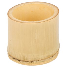 Copo de Bambu Degustação Pequeno 5x5x4,5cm (20 Uds)