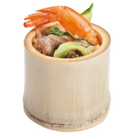 Copo de Bambu Degustação Pequeno 5x5x4,5cm (20 Uds)