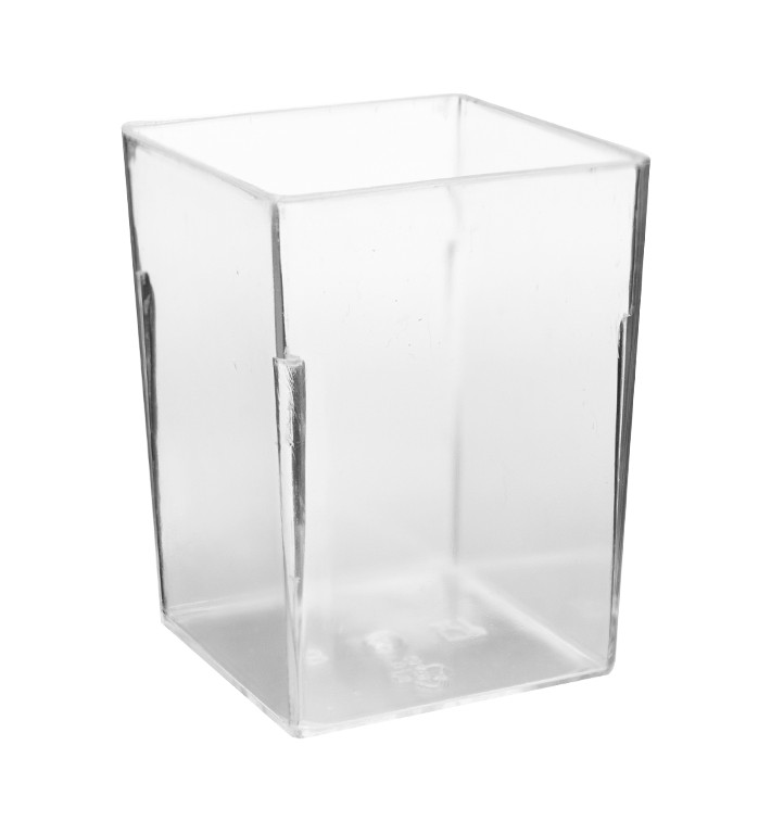 Copo Degustação Cúbico PS 3,8x3,5x5,2cm 50ml (20 Uds) Copo Degustação Cúbico PS 3,8x3,5x5,2cm 50ml (20 Uds)