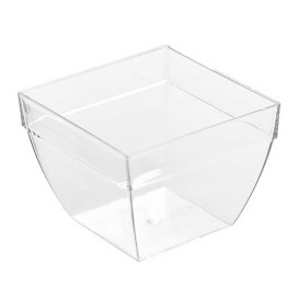 Tigela Quadrada Degustação PS 5,5x3,3x4cm 75ml (25 Uds)