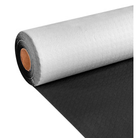 Toalha Papel Rolo Mesa Preto 1x100m 40g (6 Uds)