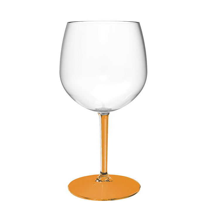 Copo Reutilizável Durable TT Pé Laranja Gin Tonic 580ml (1 Ud) Copo Reutilizável Durable TT Pé Laranja Gin Tonic 580ml (1 Ud)