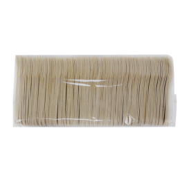 Mini Garfo de Madeira “Soft” 7,5cm (100 Uds)