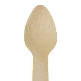 Mini Colher de Madeira “Soft” 7,5cm (2.400 Uds)