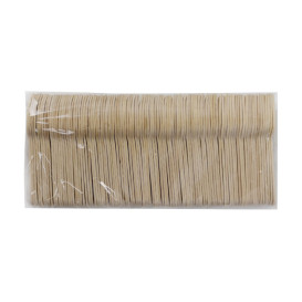 Mini Colher de Madeira “Soft” 7,5cm (2.400 Uds)