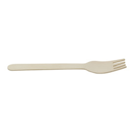 Garfo de Madeira Embalado 16cm (50 Uds)