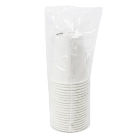 Copo de Cartão Branco 8Oz/290ml Ø9,0cm (240 Uds)