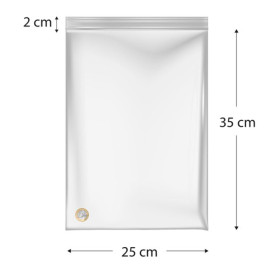 Sacos ZIP com Fecho Automático 25x35cm G160 (1000 Uds)