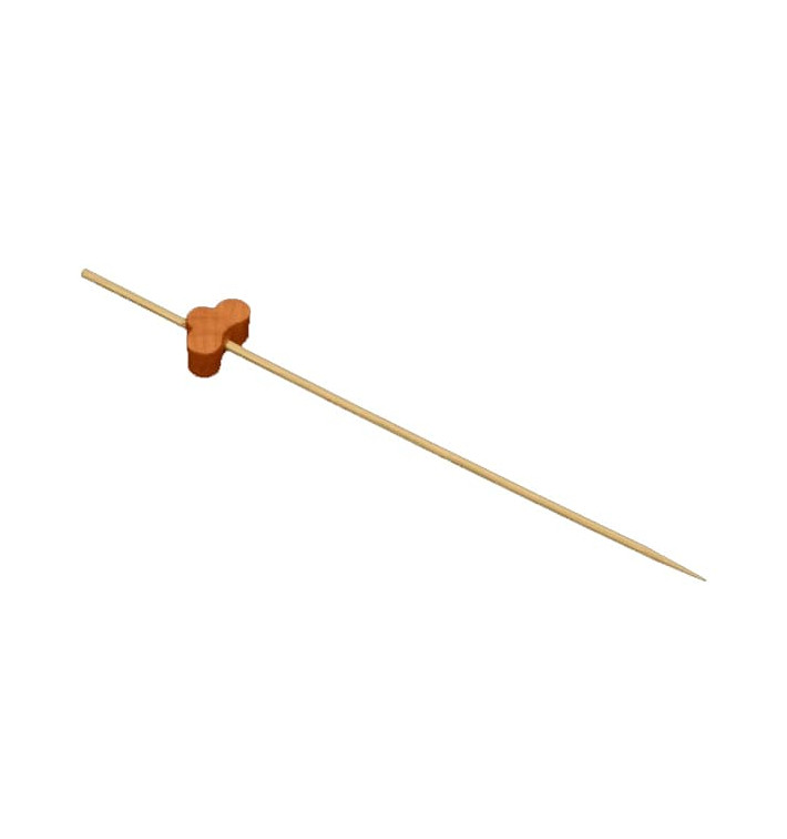 Pick Madeira Decorado Nuvem 120mm Pick Madeira Decorado Nuvem 120mm