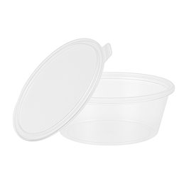 Terrina Bisagra PP para Molhos 6Oz/180ml (100 Uds)