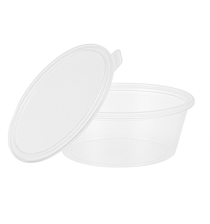 Terrina Bisagra PP para Molhos 6Oz/180ml (100 Uds)